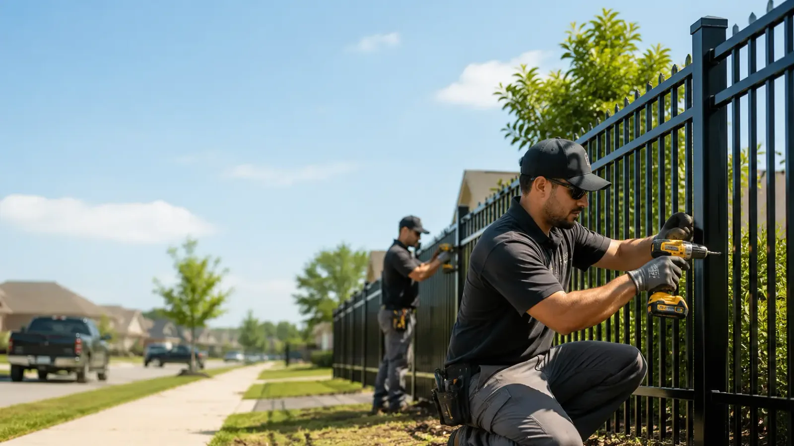 Metal Fence Installation in Clarence, NY